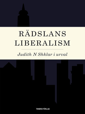 cover image of Rädslans liberalism